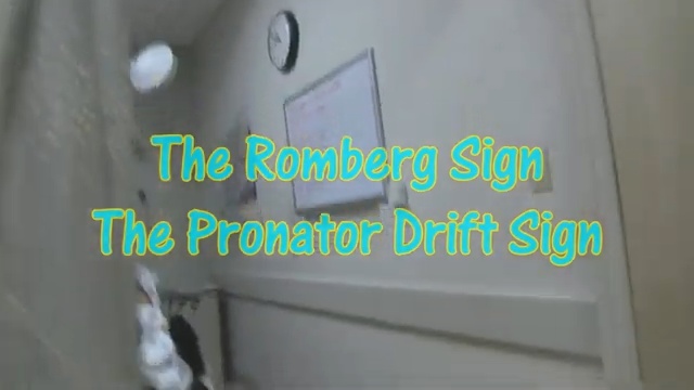 romberg sign 